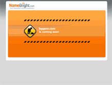 Tablet Screenshot of hygenx.com